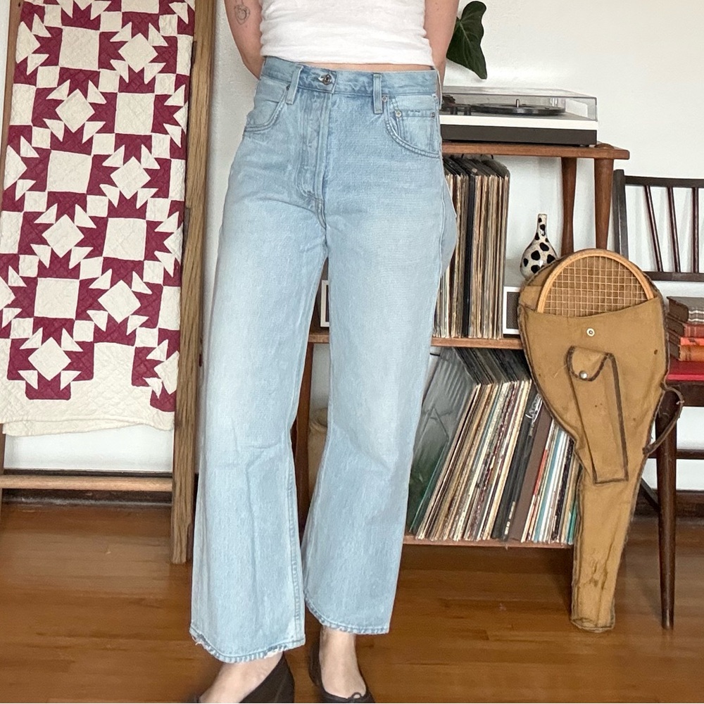 Citizens Of Humanity Light Blue Gaucho jeans